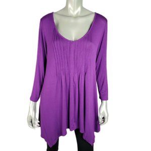 Covington Womens Top Plus Size 1X